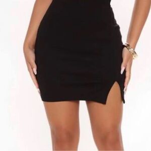 Black Women's Mini Skirt